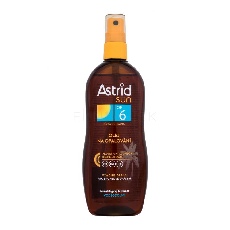 Astrid Sun Spray Oil SPF6 Opaľovací prípravok na telo 200 ml