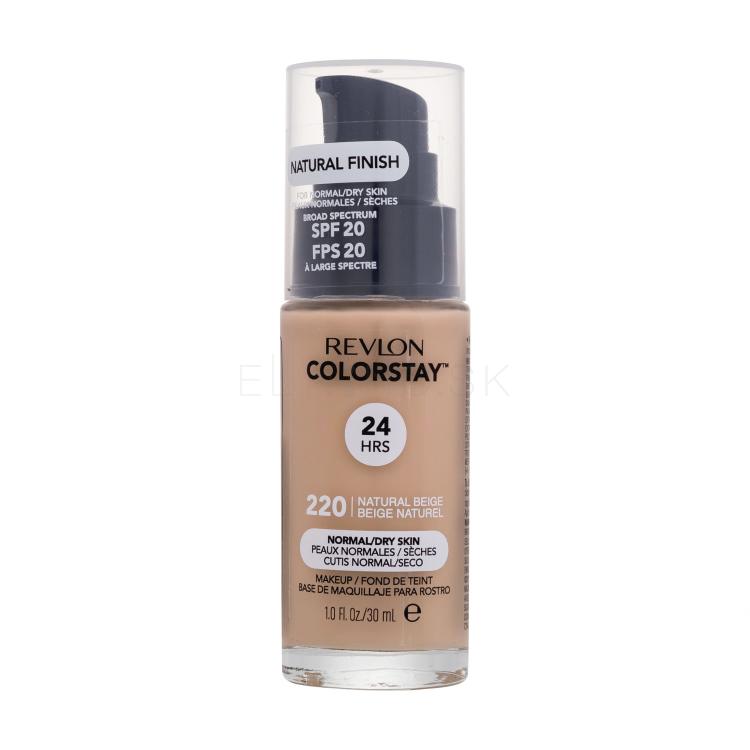 Revlon Colorstay Normal Dry Skin SPF20 Make-up pre ženy 30 ml Odtieň 220 Natural Beige