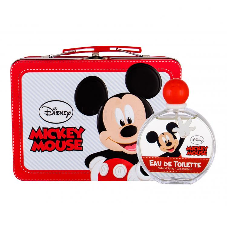 Disney Mickey Mouse Darčeková kazeta toaletná voda 100 ml + plechová krabička