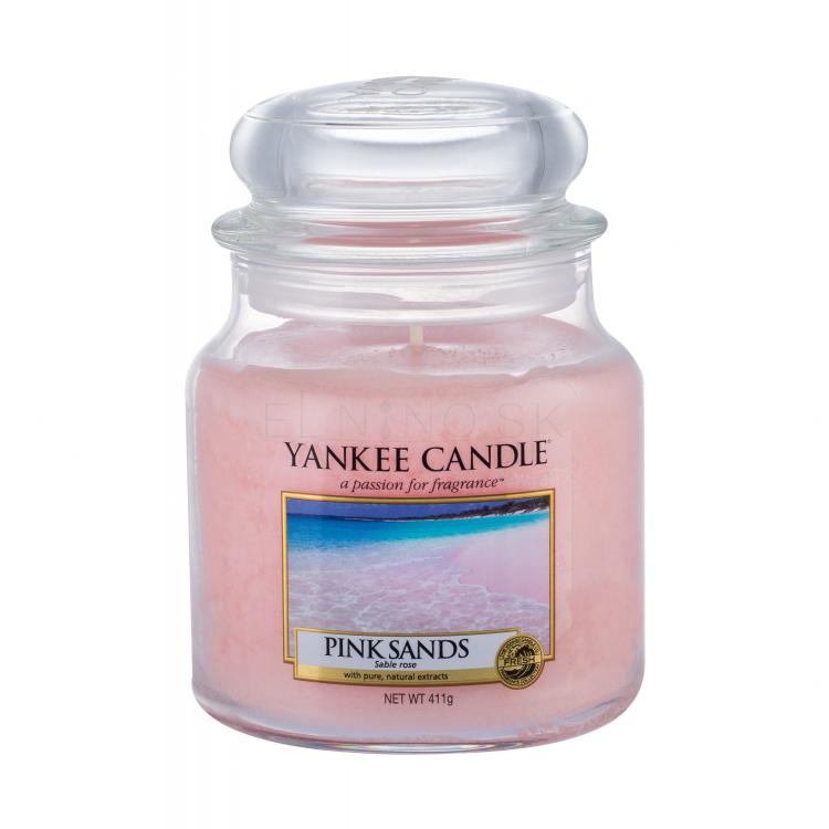 Yankee Candle Pink Sands Vonná sviečka 411 g
