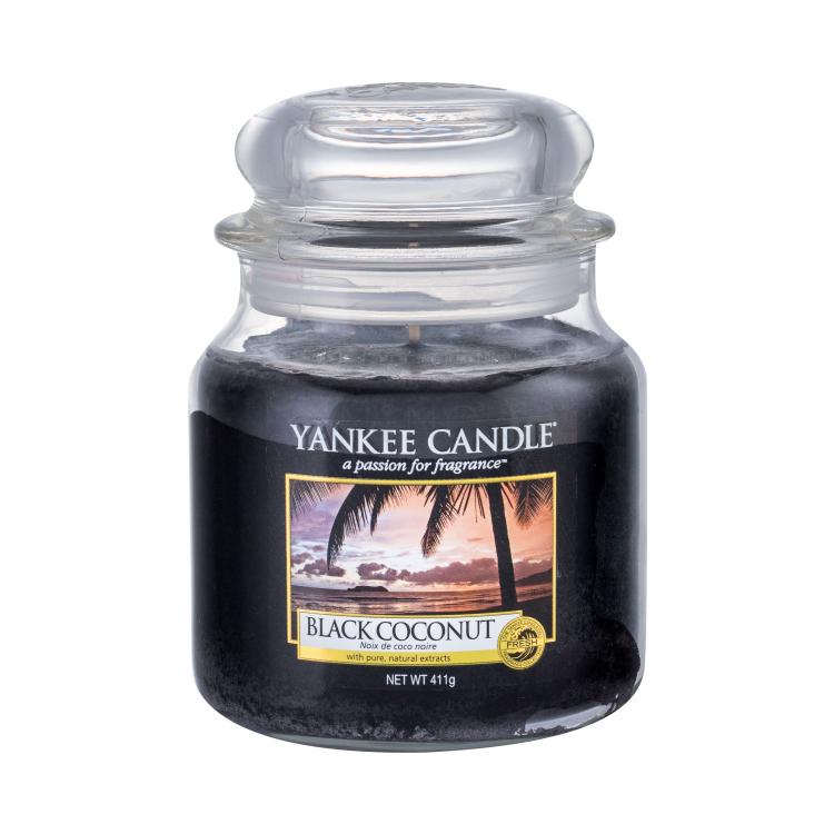 Yankee Candle Black Coconut Vonná sviečka 411 g