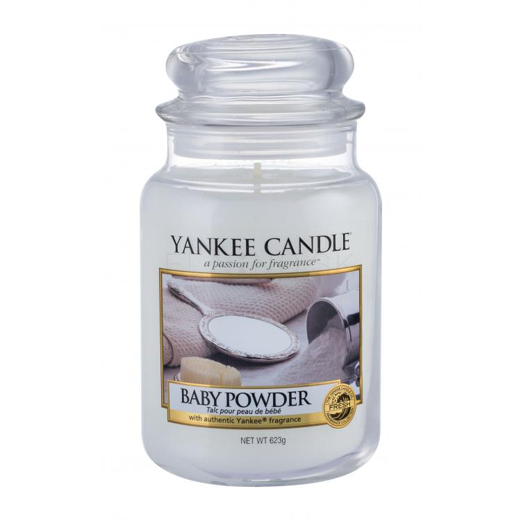 Yankee Candle Baby Powder Vonná sviečka 623 g