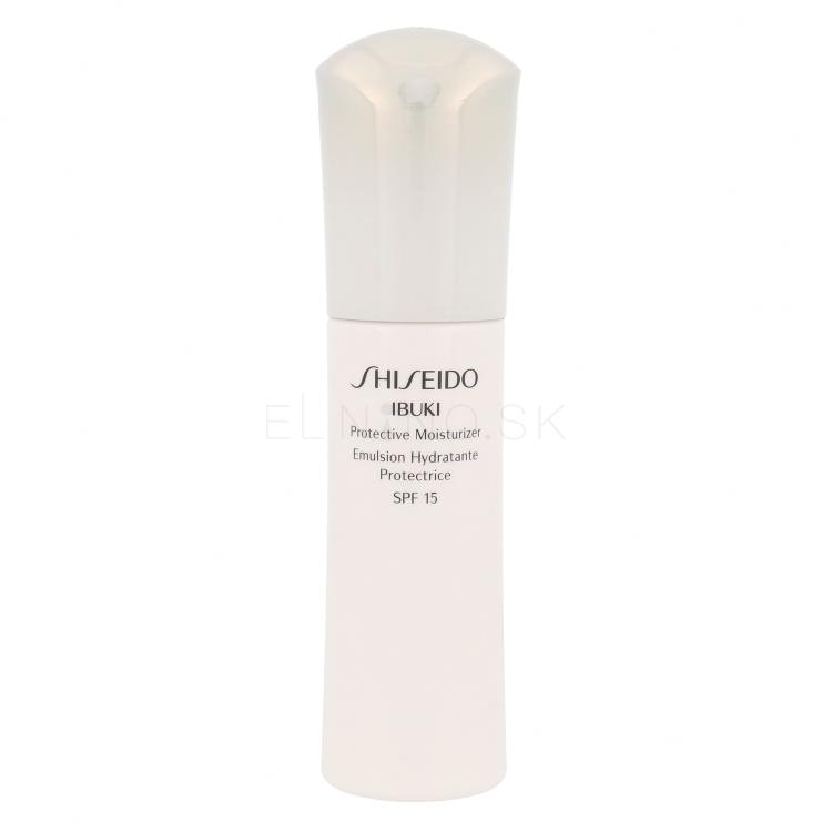 Shiseido Ibuki Protective Moisturizer SPF15 Denný pleťový krém pre ženy 75 ml
