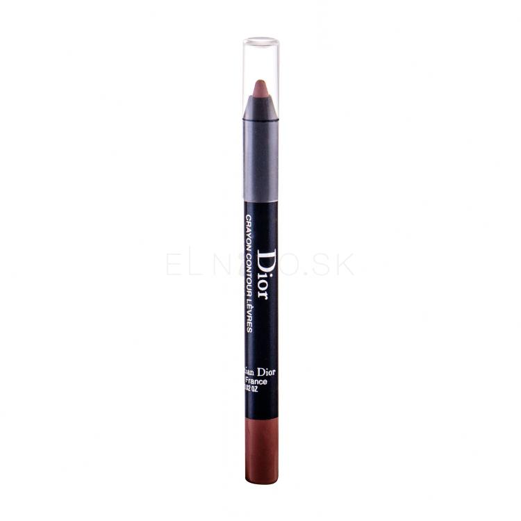 Christian Dior Lipliner Pencil Ceruzka na pery pre ženy 0,8 g Odtieň 593 Brown Fig tester