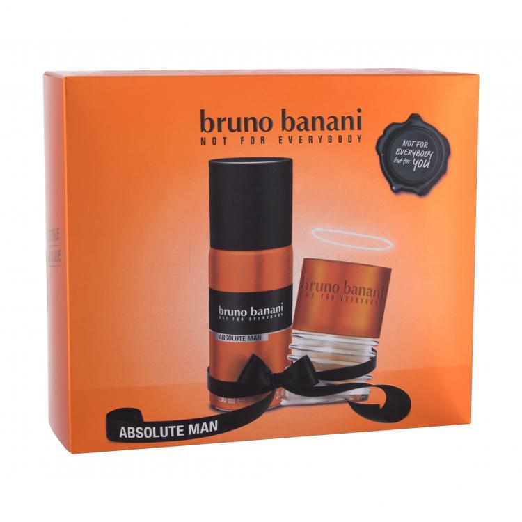 Bruno Banani Absolute Man Darčeková kazeta toaletná voda 30 ml + dezodorant 150 ml