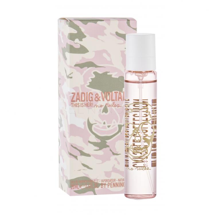 Zadig &amp; Voltaire This is Her! No Rules Parfumovaná voda pre ženy 20 ml