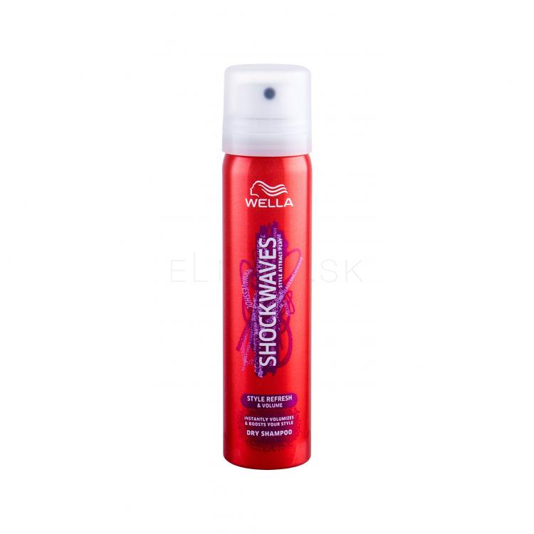 Wella Shockwaves Refresh &amp; Volume Suchý šampón pre ženy 65 ml