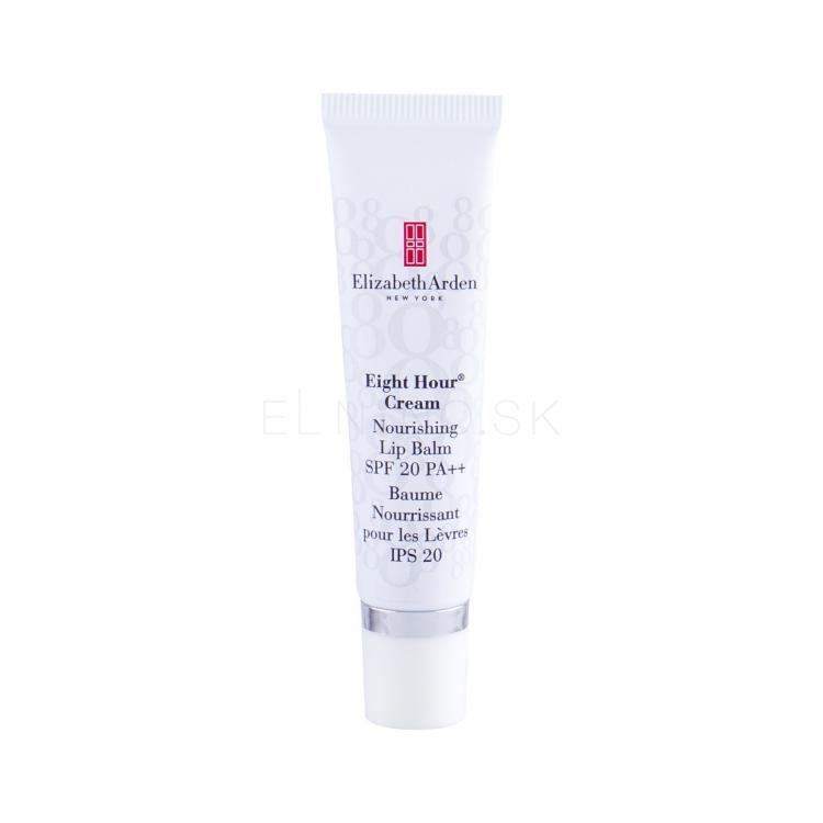 Elizabeth Arden Eight Hour Cream Nourishing SPF20 Balzam na pery pre ženy 14,8 ml