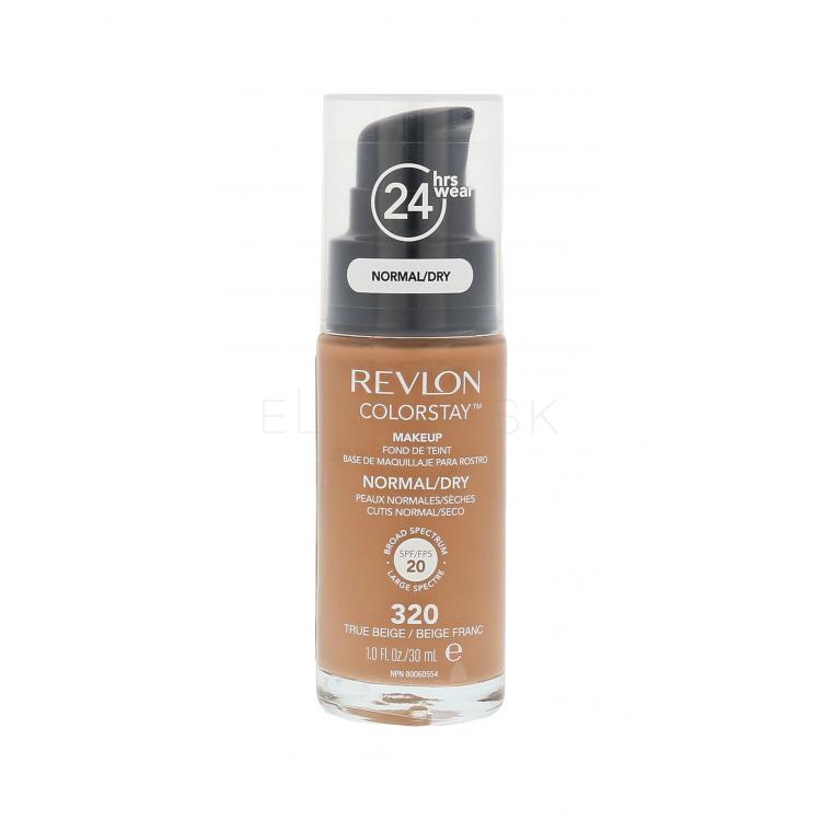 Revlon Colorstay™ Normal Dry Skin SPF20 Make-up pre ženy 30 ml Odtieň 320 True Beige