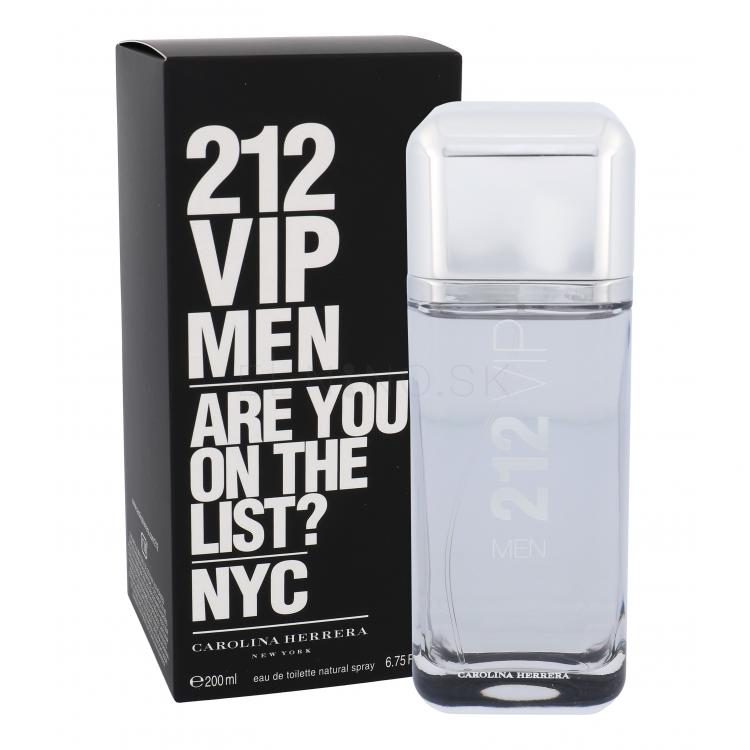 Carolina Herrera 212 VIP Men Toaletná voda pre mužov 200 ml