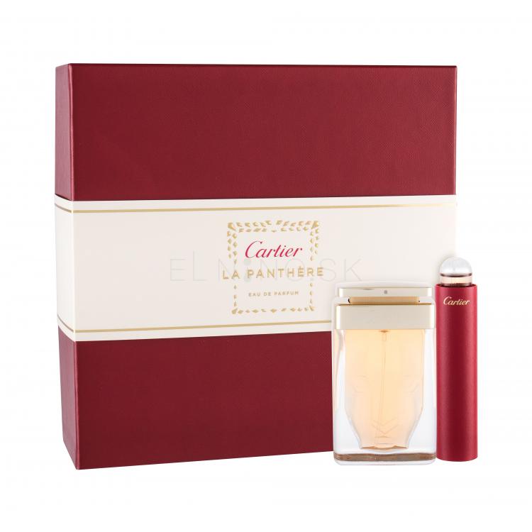 Cartier La Panthère Darčeková kazeta parfumovaná voda 75 ml + parfumovaná voda 15 ml