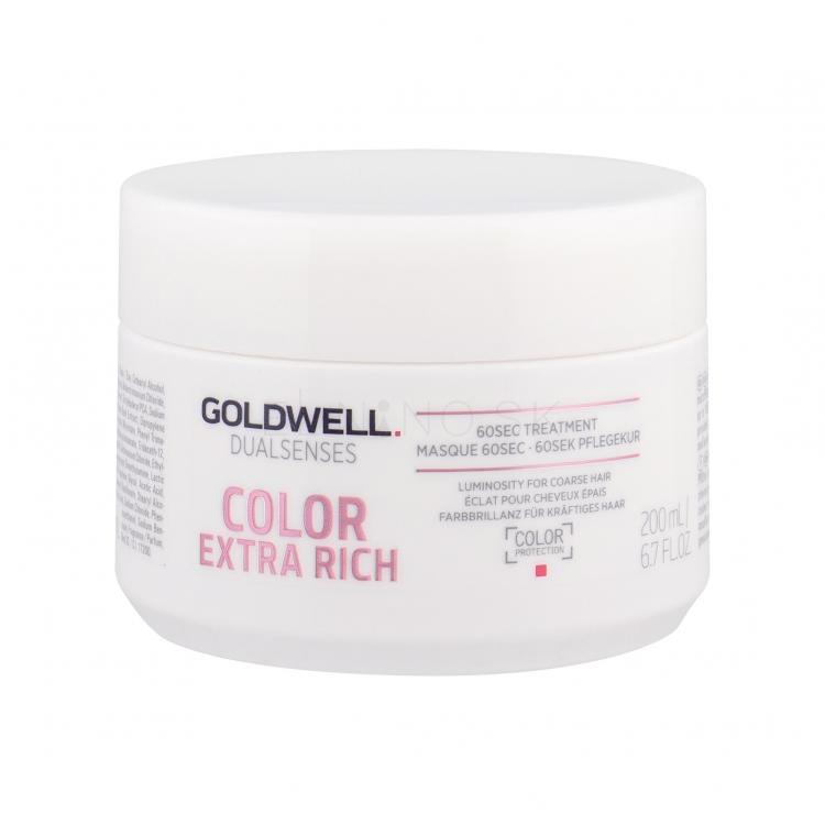 Goldwell Dualsenses Color Extra Rich 60 Sec Treatment Maska na vlasy pre ženy 200 ml