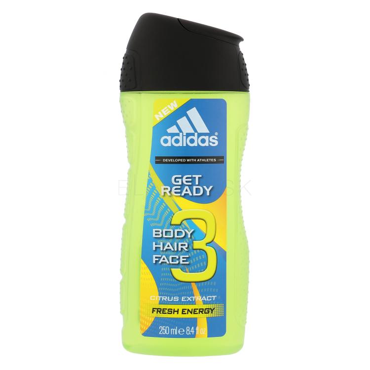 Adidas Get Ready! For Him 2in1 Sprchovací gél pre mužov 250 ml