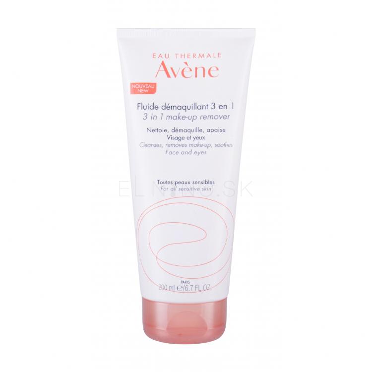 Avene Sensitive Skin 3in1 Odličovač tváre pre ženy 200 ml