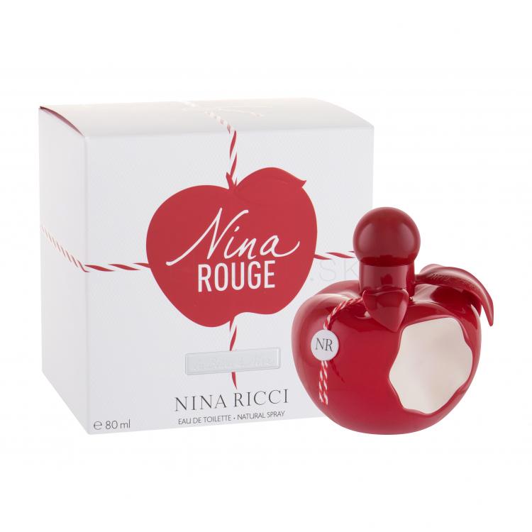 Nina Ricci Nina Rouge Toaletná voda pre ženy 80 ml