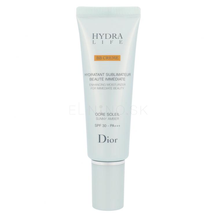 Christian Dior Hydra Life Enhancing Moisturizer SPF30 BB krém pre ženy 50 ml Odtieň 03 Sunny Amber