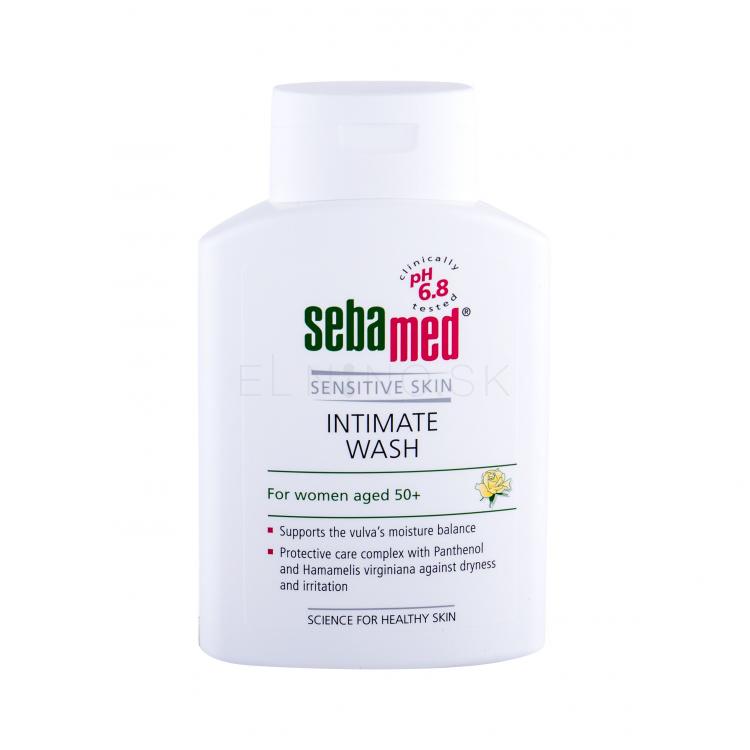 SebaMed Sensitive Skin Intimate Wash Age 50+ Intímna hygiena pre ženy 200 ml