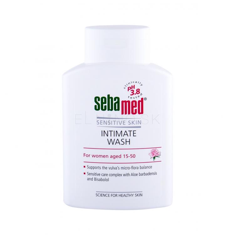 SebaMed Sensitive Skin Intimate Wash Age 15-50 Intímna hygiena pre ženy 200 ml