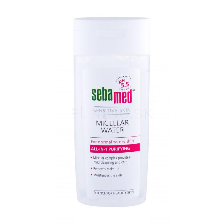 SebaMed Sensitive Skin Micellar Water Normal Skin Micelárna voda pre ženy 200 ml