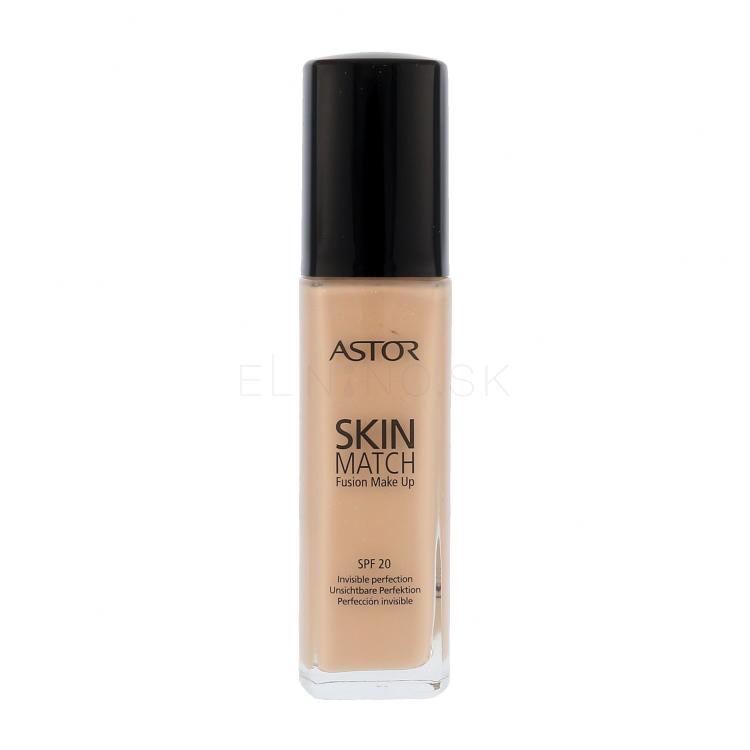 ASTOR Skin Match Fusion Make Up SPF20 Make-up pre ženy 30 ml Odtieň 100 Ivory
