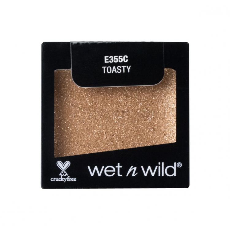 Wet n Wild Color Icon Glitter Single Očný tieň pre ženy 1,4 g Odtieň Toasty