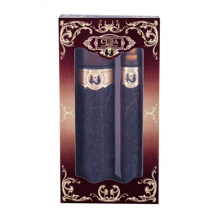 Cuba Gold Darčeková kazeta toaletná voda 100 ml + toaletná voda 35 ml