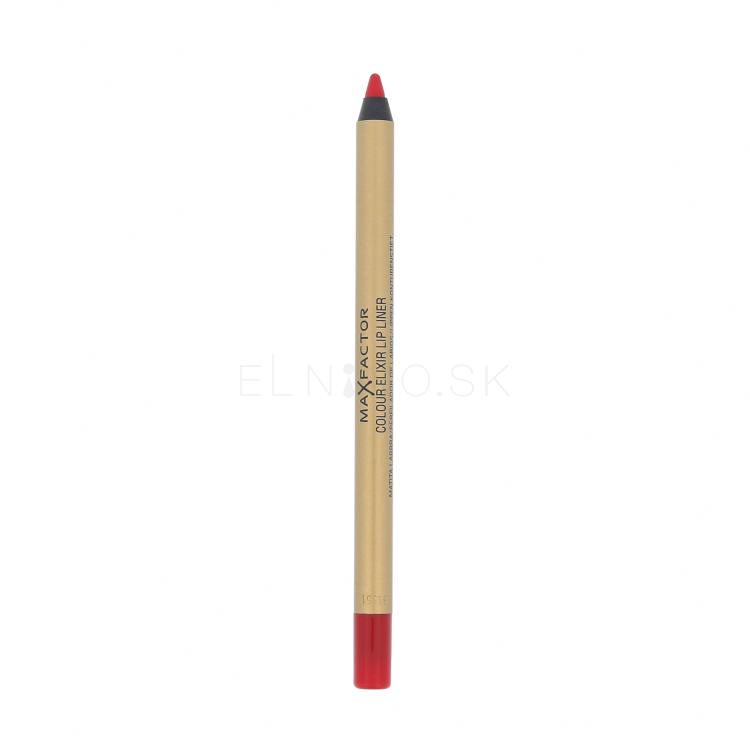 Max Factor Colour Elixir Ceruzka na pery pre ženy 2 g Odtieň 10 Red Rush