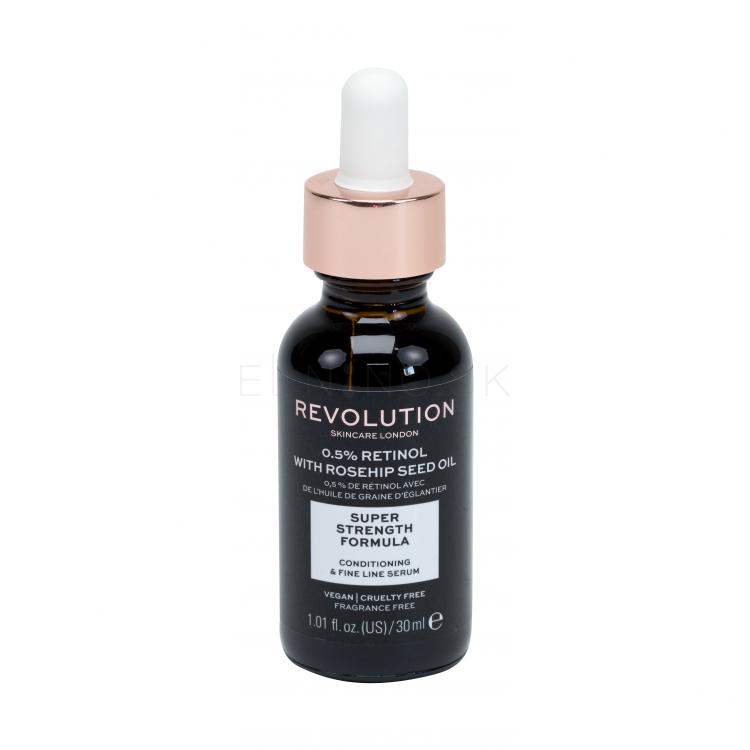 Revolution Skincare Skincare 0,5% Retinol with Rosehip Seed Oil Pleťové sérum pre ženy 30 ml