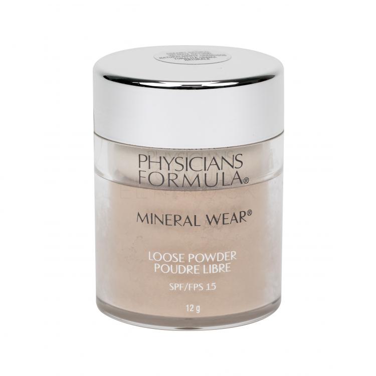 Physicians Formula Mineral Wear SPF15 Púder pre ženy 12 g Odtieň Creamy Natural