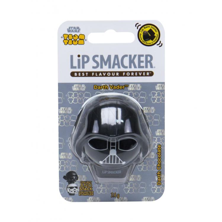 Lip Smacker Star Wars Darth Vader Balzam na pery pre deti 7,4 g Odtieň Darth Chocolate