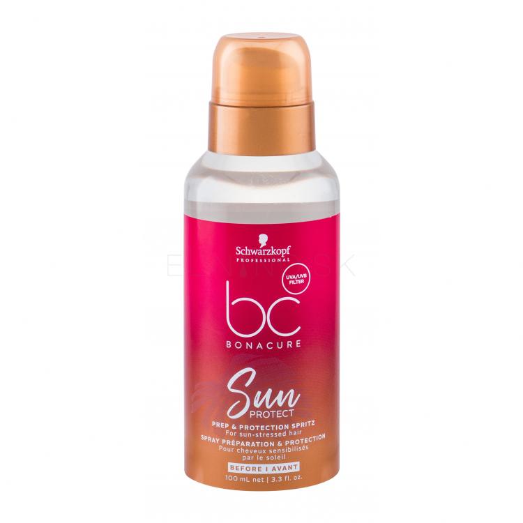 Schwarzkopf Professional BC Bonacure Sun Protect Prep &amp; Protection Bezoplachová starostlivosť pre ženy 100 ml