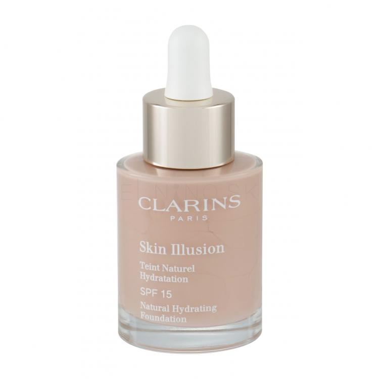 Clarins Skin Illusion Natural Hydrating SPF15 Make-up pre ženy 30 ml Odtieň 109 Wheat