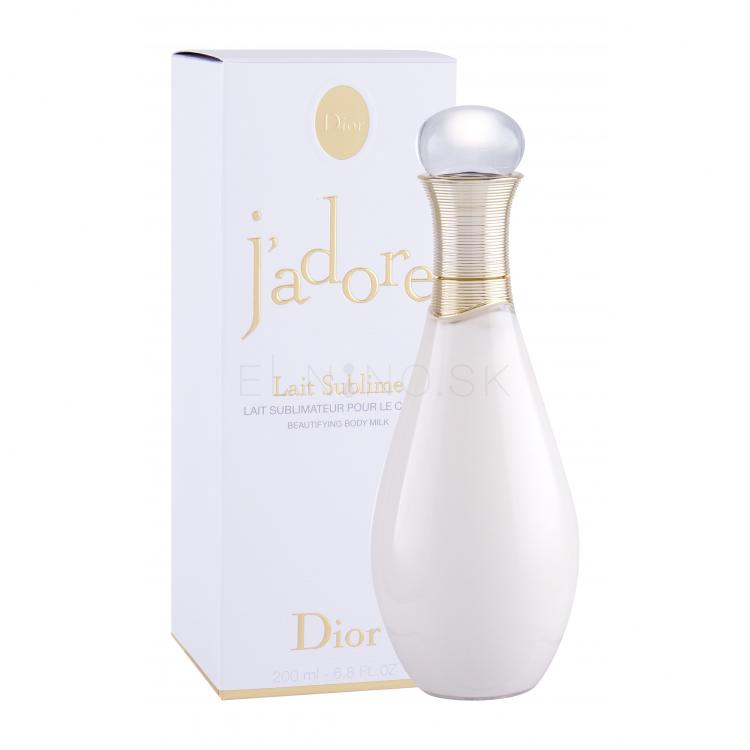 Christian Dior J&#039;adore Telové mlieko pre ženy 200 ml