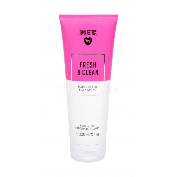 Victoria´s Secret Pink Fresh &amp; Clean Telové mlieko pre ženy 236 ml
