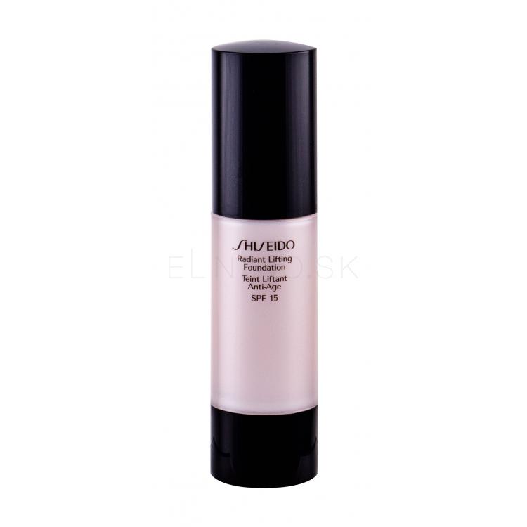 Shiseido Radiant Lifting Foundation SPF15 Make-up pre ženy 30 ml Odtieň B60 Natural Deep Beige