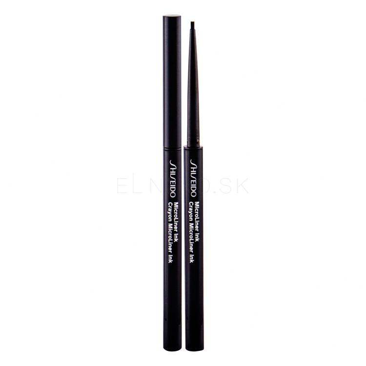 Shiseido MicroLiner Ink Ceruzka na oči pre ženy 0,08 g Odtieň 01 Black