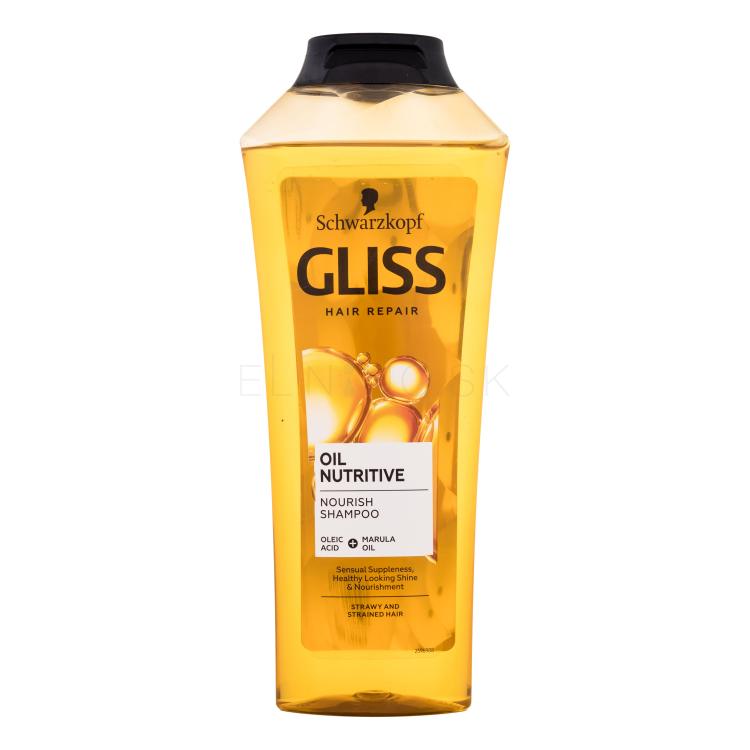 Schwarzkopf Gliss Oil Nutritive Shampoo Šampón pre ženy 250 ml