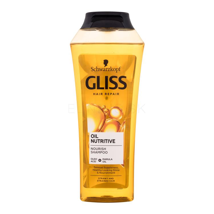 Schwarzkopf Gliss Oil Nutritive Shampoo Šampón pre ženy 400 ml