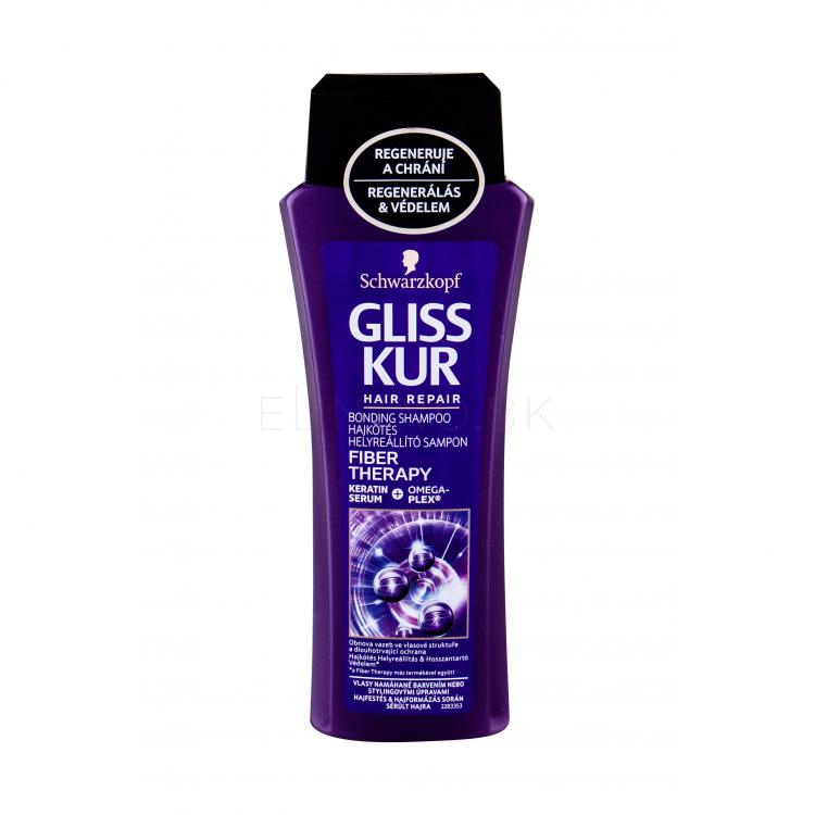 Schwarzkopf Gliss Fiber Therapy Šampón pre ženy 250 ml