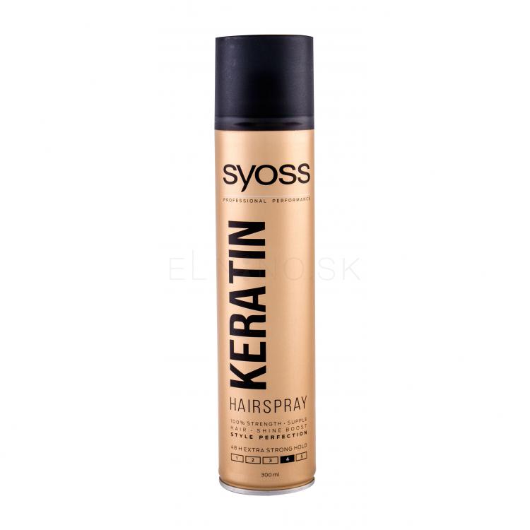 Syoss Keratin Hair Spray Lak na vlasy pre ženy 300 ml