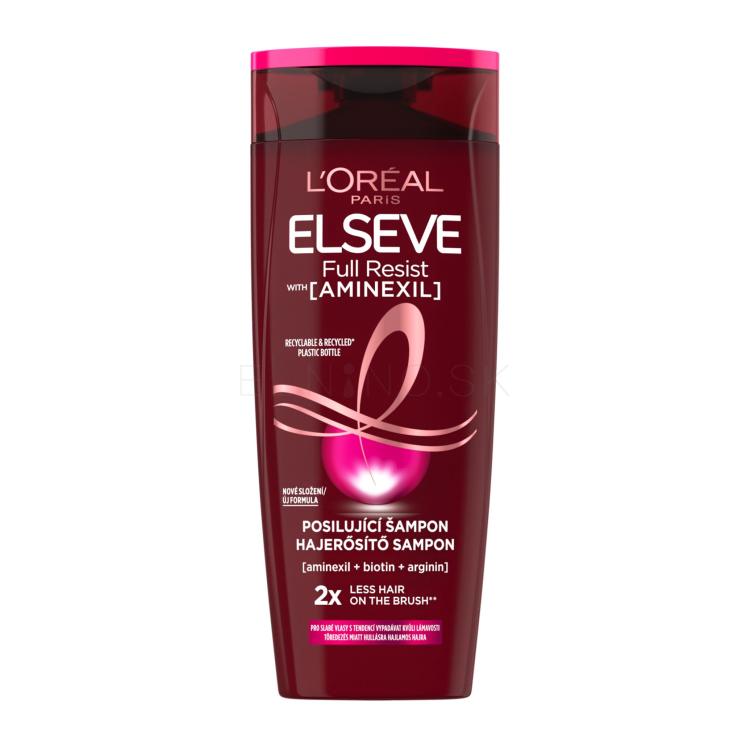 L&#039;Oréal Paris Elseve Full Resist Aminexil Strengthening Shampoo Šampón pre ženy 400 ml