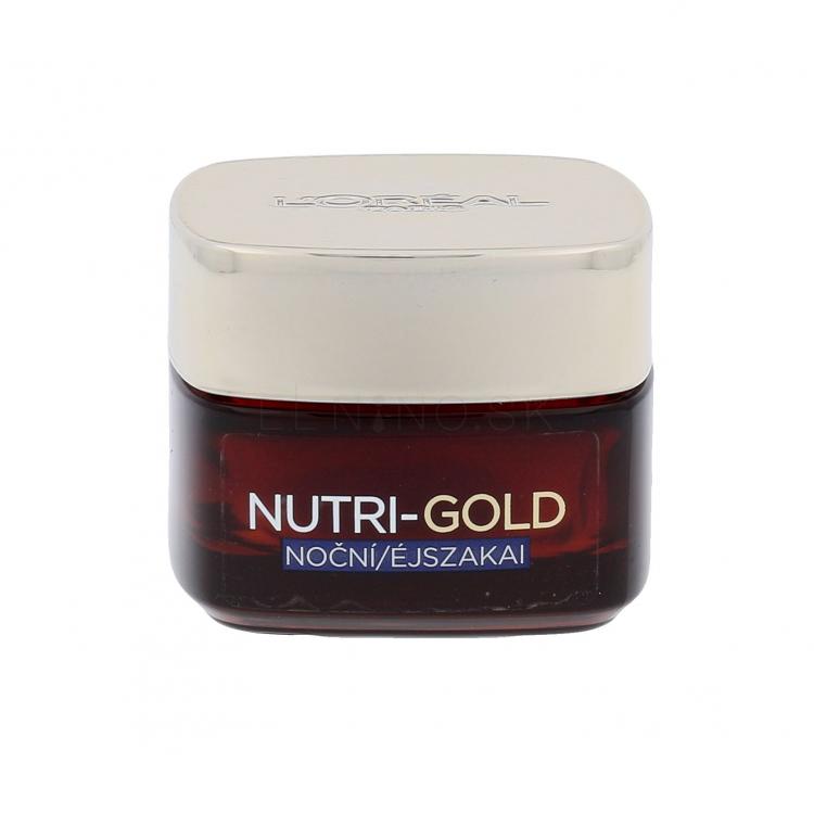 L&#039;Oréal Paris Nutri-Gold Nočný pleťový krém pre ženy 50 ml