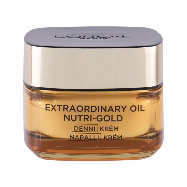 L&#039;Oréal Paris Nutri Gold Extraordinary Denný pleťový krém pre ženy 50 ml