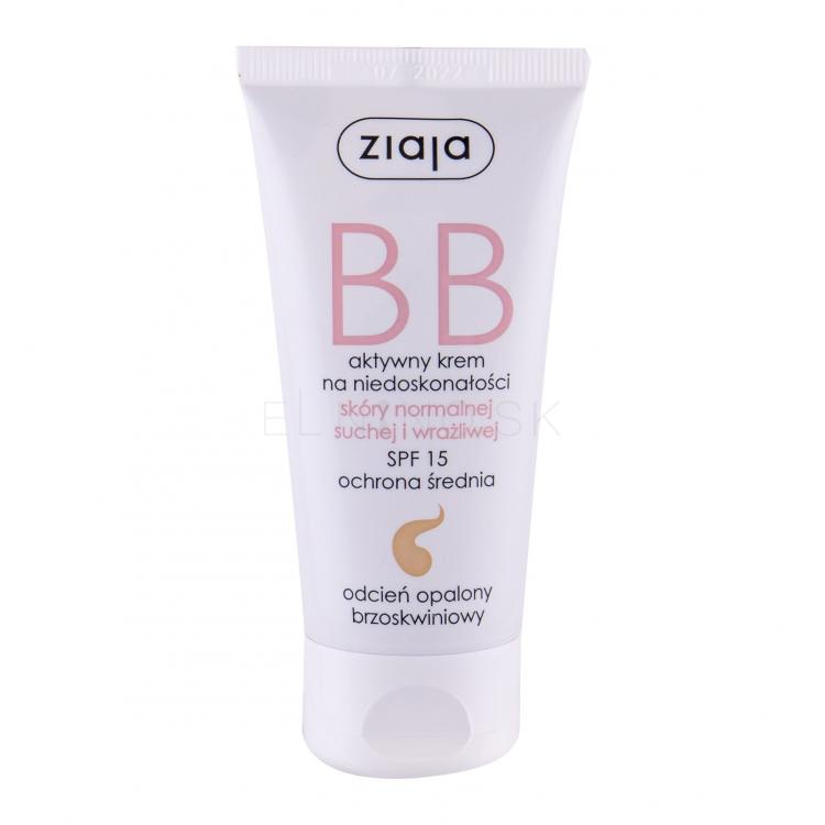 Ziaja BB Cream Normal and Dry Skin SPF15 BB krém pre ženy 50 ml Odtieň Dark