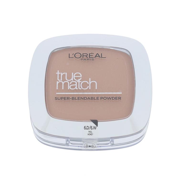 L&#039;Oréal Paris True Match Púder pre ženy 9 g Odtieň D6-W6 Honey