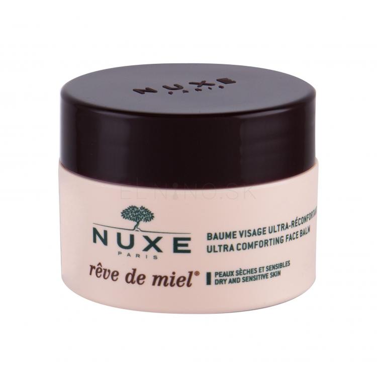NUXE Rêve de Miel Ultra Comforting Face Balm Denný pleťový krém pre ženy 50 ml