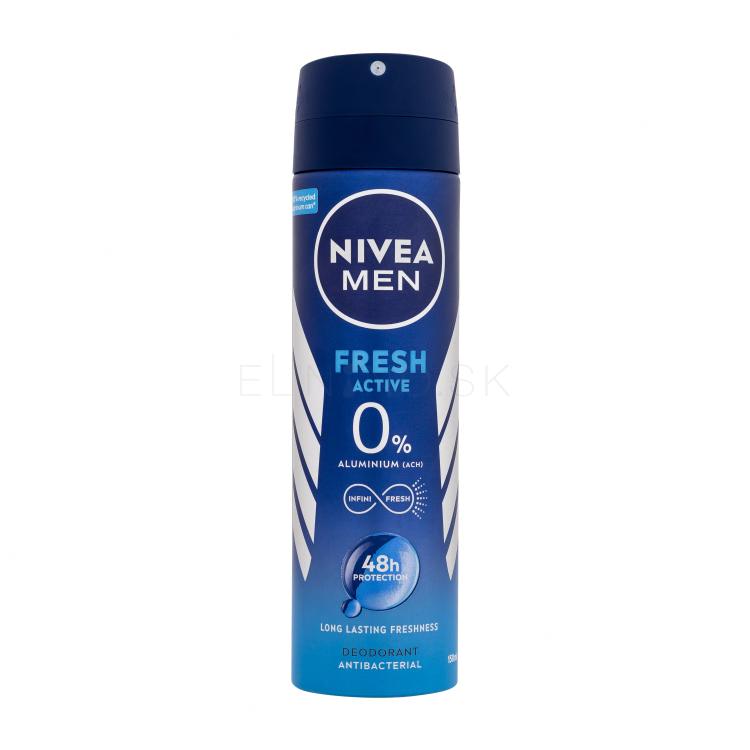 Nivea Men Fresh Active 48h Dezodorant pre mužov 150 ml