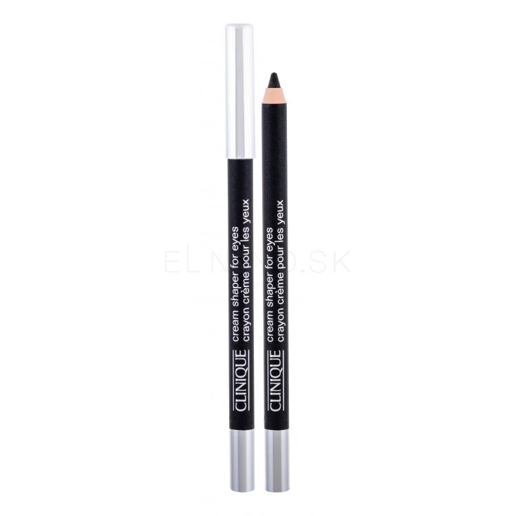 Clinique Cream Shaper For Eyes Ceruzka na oči pre ženy 1,2 g Odtieň 101 Black Diamond