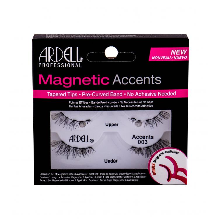 Ardell Magnetic Accents 003 Umelé mihalnice pre ženy 1 ks Odtieň Black