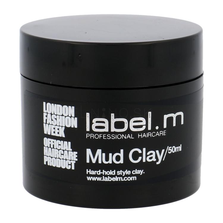 Label m Mud Clay Uhladenie vlasov pre ženy 50 ml